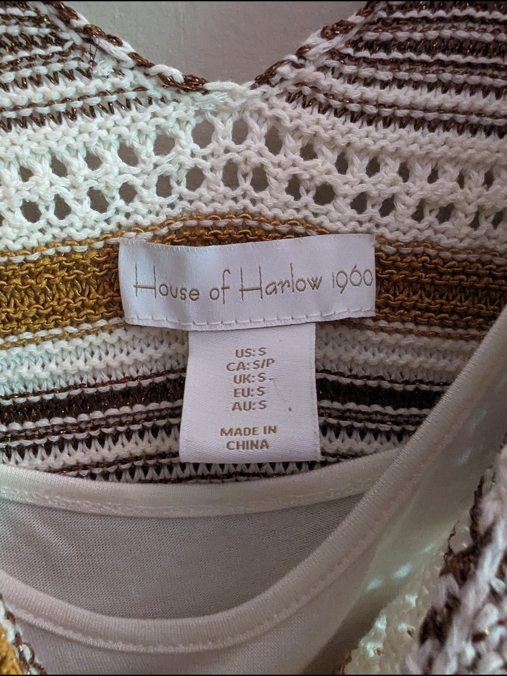 NWOT- House of Harlow 1960 - Sleeveless Knit Maxi Summer Dress Size Small - Picture 6 of 11